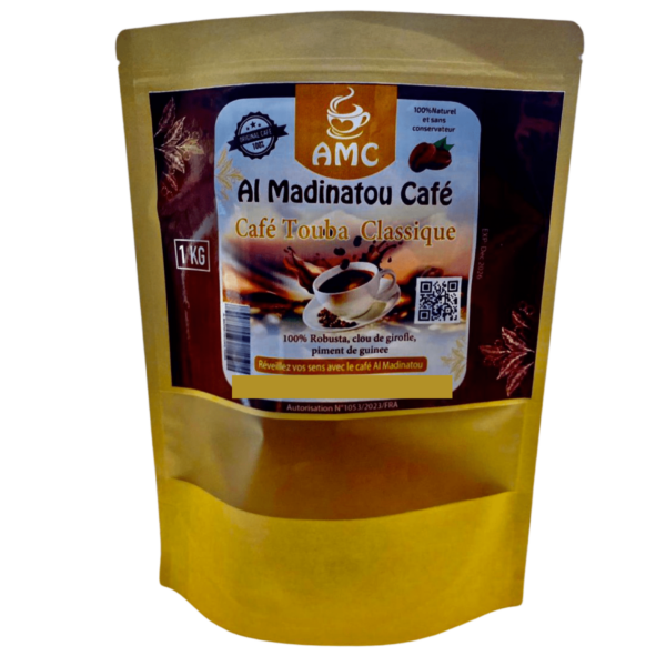 Al Madinatou Café – Café Touba Classique 1 kg – Saveur Authentique et Riche