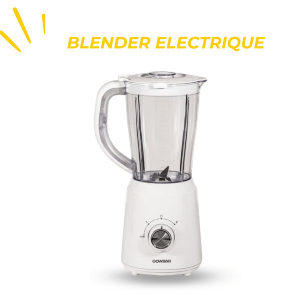 Blender Électrique : Préparez Smoothies, Soupes et Sauces en Un Clin d'Œil – Puissance et Polyvalence pour une Cuisine Créative !