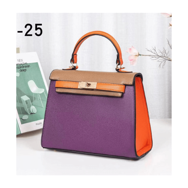 violet-orange-marron