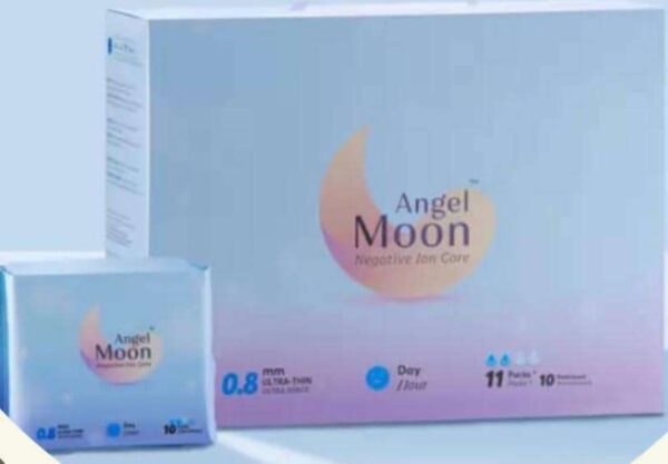 ANGEL MOON – Serviettes Hygiéniques Thérapeutiques Hyper Absorbantes pour Flux Normal