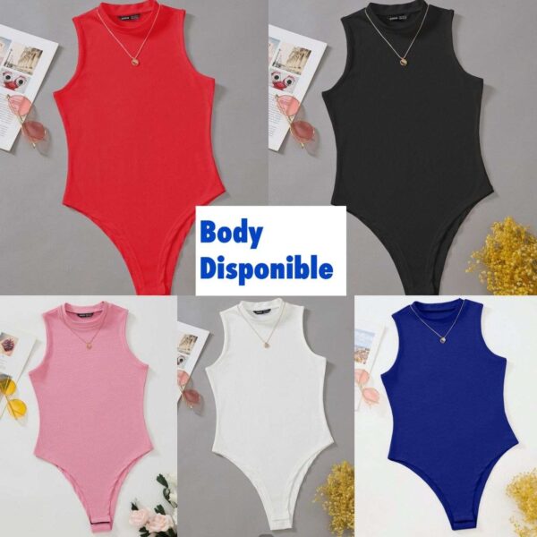 Bodysuit en Polyester et coton – Image 8