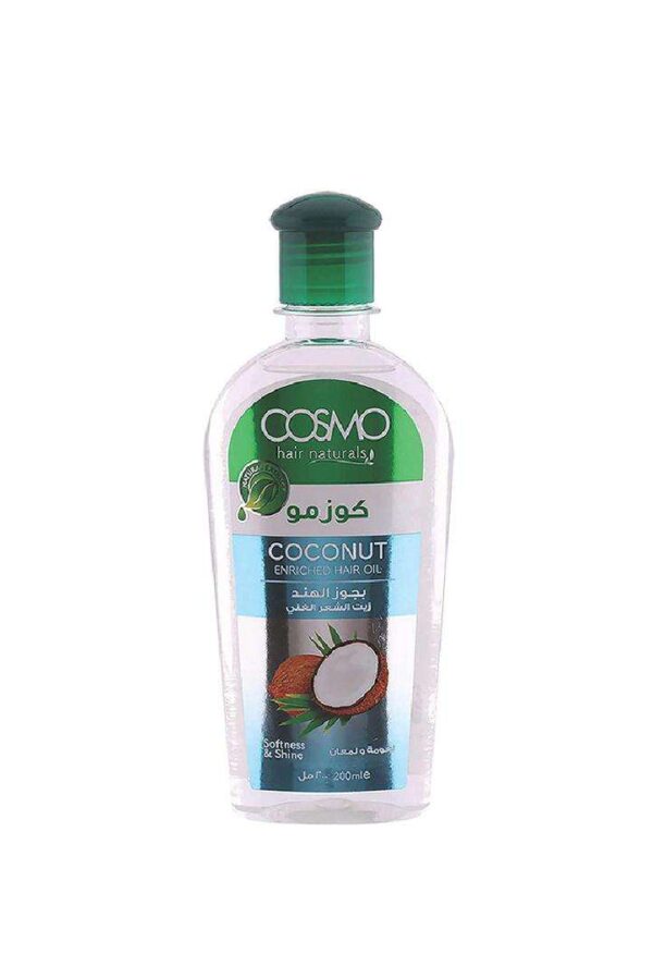 Cosmo Almond Enriched Hair Oil 200 ml : Soin Réparateur et Hydratant pour Cheveux – Image 2