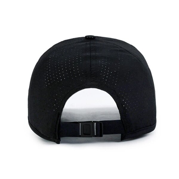 Casquette de baseball unisexe à séchage rapide, respirante et légère, idéale pour le sport et l’été, modèle Pure Document Snapback Sophia. – Image 4