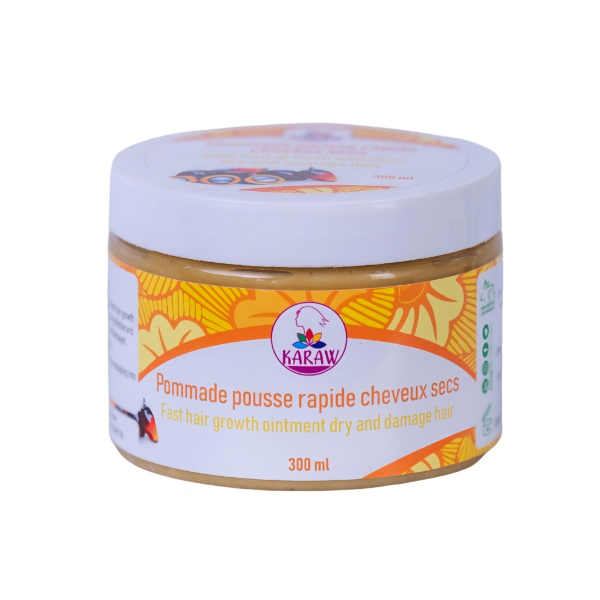 Pommade Nourrissante pour Cheveux Secs - Favorise la Pousse Rapide et Renforce les Cheveux