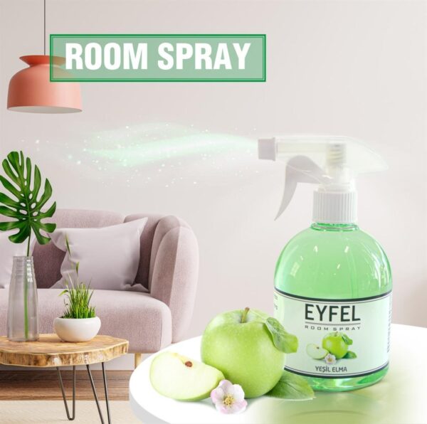 "Room Spray Pomme Verte - Parfum Rafraîchissant pour Éveiller Vos Sens et Assainir Votre Espace"