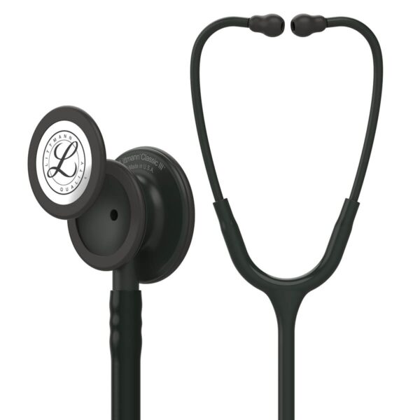 "Stéthoscope Littmann Classic Noir - Précision Acoustique et Design Sobre pour un Diagnostic Fiable"