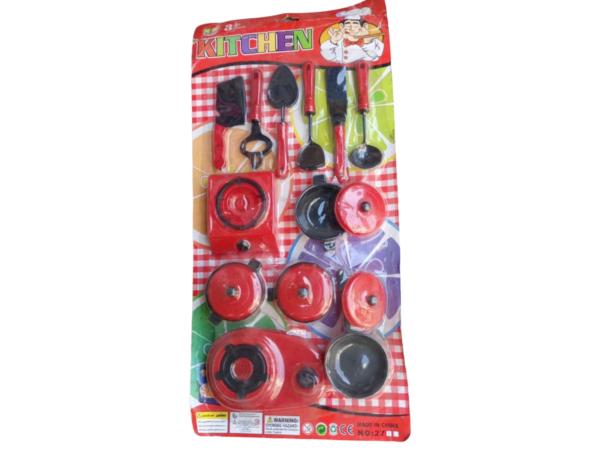 Ensemble Jouets de Cuisine 11 Pièces pour Fille – Kit de Jeu Imaginatif avec Ustensiles et Accessoires, Cadeau Idéal pour Petites Cheffes.