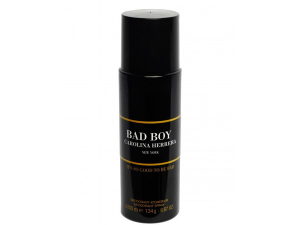 Déodorant Bad Boy by Carolina Herrera – Protection Longue Durée et Senteur Élégante pour Hommes, Format 150 ml, Parfait pour un Style Confident et Rebelle.