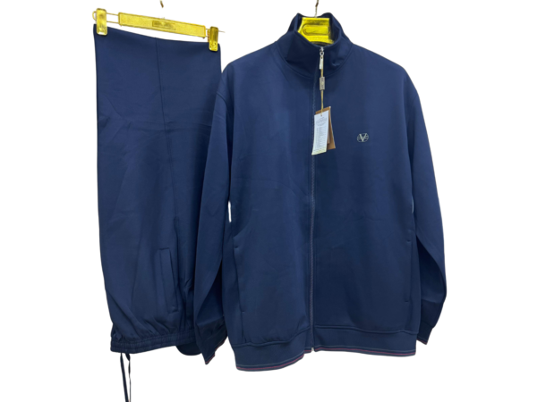 Blouson Survêtement décontracté Bleu de Nuit pour Homme – Élégance et Confort pour les Moments de Détente