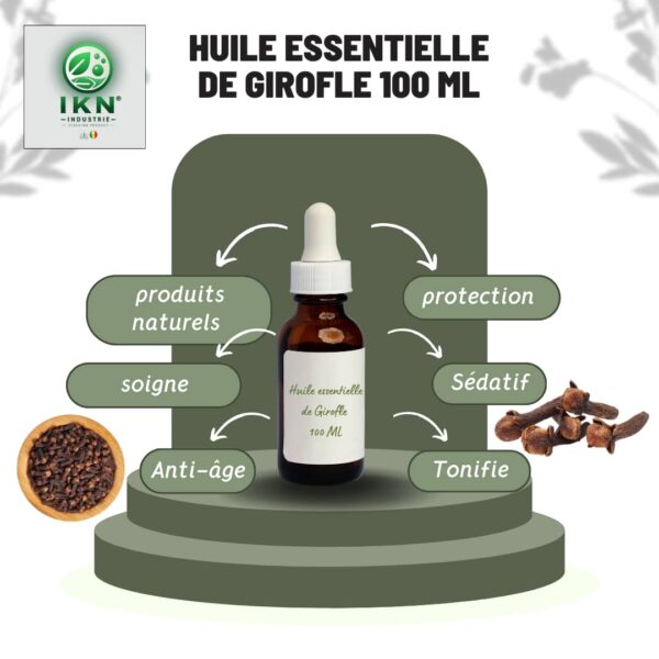 Huile essentiellle de girofle 100ml