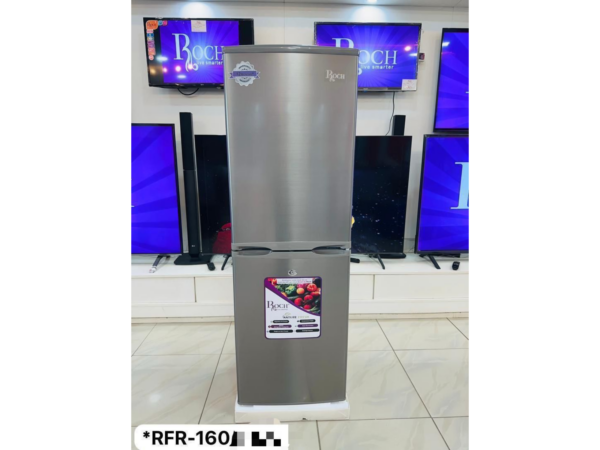 ROCH Réfrigérateur combiné 160 litres, modèle : RFR-160DB-L