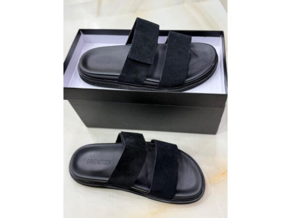 Sandales Homme Noires Birkenstock – Confort et Élégance (Tailles 40 à 46)